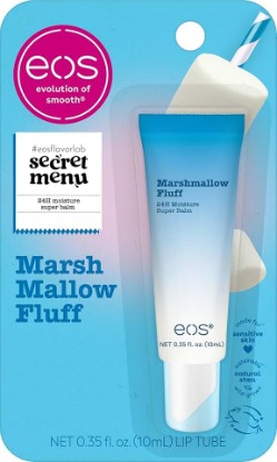 Picture of eos 24H Moisture Super Balm - Marshmallow Fluff, Lip mask, Moisturizing, Lip Treatment, Limited-Edition Skincare, 0.35 fl oz