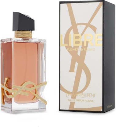 Picture of Libre Flowers And Flames by Yves Saint Laurent for Women - 3 oz EDP Spray