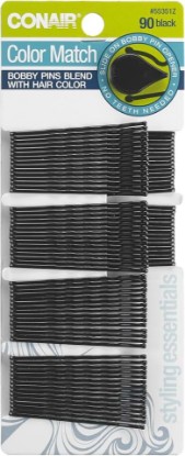 Picture of Conair Styling Essentials Bobby Pins, Black, 90 ct.