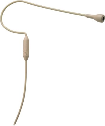 Picture of Audio-Technica PRO92cW-TH Omnidirectional Condenser Headworn Microphone | Includes cable clip, windscreen and carrying pouch for presentation, storage and protection