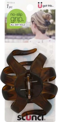 Picture of Conair Scunci No-Slip grip octopus clip, 8.5 Cm, Colors May Vary 1 Ea