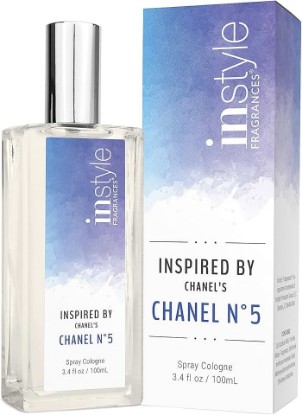 Picture of Instyle Fragrances Inspired by Chan.el's Cha.nel No. 5 | Women’s Eau de Toilette, CLEAN, Vegan, Paraben-Free, Never Tested on Animals, 3.4 fl.oz.