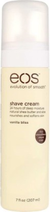 Picture of eos Shave Cream Vanilla B Size 7z Eos Shave Cream Vanilla Bliss 7z