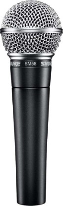 Picture of Shure SM58 Pro XLR Dynamic Vocal Microphone | Cardioid dynamic vocal mic for studio and live performance, podcasting and recording; industry-standard sound