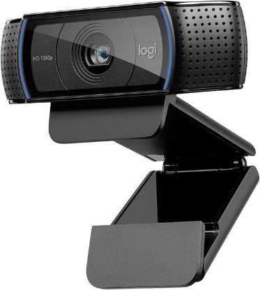 Picture of Logitech HD Pro Webcam C920, Widescreen Video Calling and Recording, 1080p Camera, Desktop or Laptop Webcam