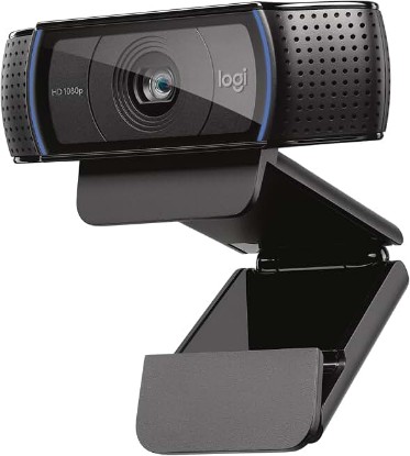 Picture of Logitech C920x HD Pro PC Webcam Full 1080p/30fps Video - Black | 30fps Video, Clear Audio, Light Correction, Works with Teams, Meet, Zoom, Nintendo Switch 2, Mac, Tablet ECOLOGO