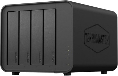Picture of TERRAMASTER D4-320 External Hard Drive Enclosure 4-Bay (Diskless) | USB 3.2 Gen2 10Gbps, Type-C USB Storage, Hot Swappable Plug and Play (Diskless)