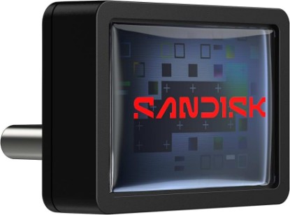 Picture of Sandisk 256GB Extreme Fit USB-C Flash Drive - Up to 400MB/s Read speeds, USB 3.2 Gen 1, USB Type-C - Plug-and-Stay Storage - Black - SDCZ530-256G-G46