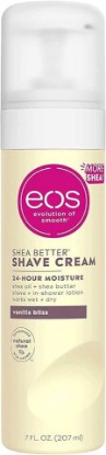 Picture of eos Shave Cream, Vanilla Bliss, 7 oz (Pack of 4)