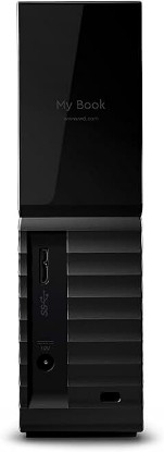 Picture of Western Digital 8TB My Book Desktop External Hard Drive, USB 3.0, External HDD with Password Protection and Backup Software - WDBBGB0080HBK-NESN