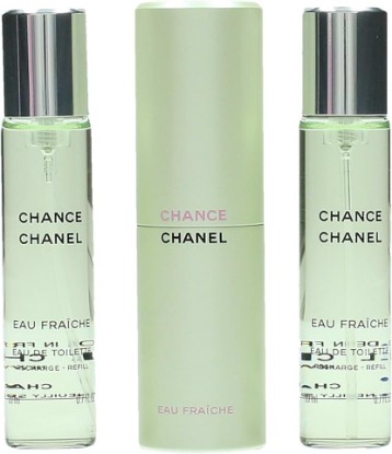 Picture of CHANEL Chance Eau Fraiche Eau De Toilette Purse Spray for Women 3 X 0.7, 2.1 Fl Oz