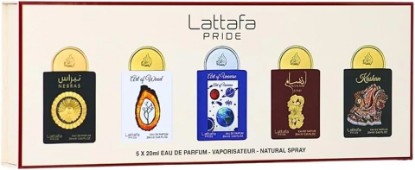 Picture of Lattafa Giftset Collection Eau De Parfum | Musk, Amber, Woody, Fruity | Long-Lasting Perfume Fragrance