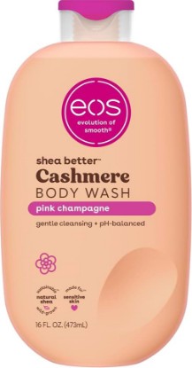 Picture of eos Cashmere Body Wash- Pink Champagne, Creamy Gel, Shea Butter, 16 fl oz