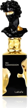Picture of Lattafa His Confession for Men Eau de Parfum Spray, 3.4 Ounce / 100 Ml