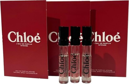 Picture of Chloe L'eau De Parfum Intense Sample Perfume WOMEN Spray 1.2 ml / 0.04 oz - set of 3
