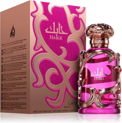 Picture of Lattafa Habik – Floral, Fruity, Fresh, Musky – Eau de Parfum Spray Long-Lasting Fragrance for Women, 3.4 Ounce / 100 ml