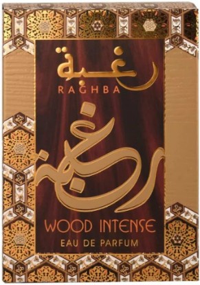 Picture of Lattafa Raghba Wood Intense for Men Eau De Parfum Spray, 3.4 Ounce