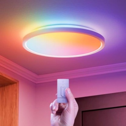 Picture of Nanoleaf Multicolor Smart Ceiling Light with Motion Sensor Light Switch