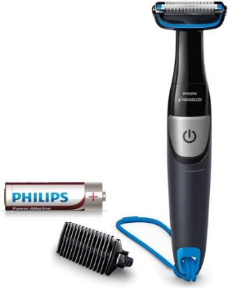 Picture of Philips Norelco Bodygroom Series 1100, BG1026/60, Showerproof Body Hair Trimmer and Groomer for Men