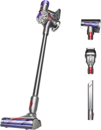 Picture of Dyson V8 Cordless Vacuum, Cleans Hard Floors and Carpets, Detangles, Converts to Handheld, 115AW, 2 Power Modes, Up to 40 Minutes¹