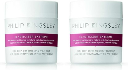 Picture of PHILIP KINGSLEY Elasticizer Extreme | Deep Conditioning Hair Mask Repair Treatment | Pre-Shampoo Deep Conditioning Mask | Reduces Breakage and Frizz for Dry, Damaged and Curly Hair | 10.1oz