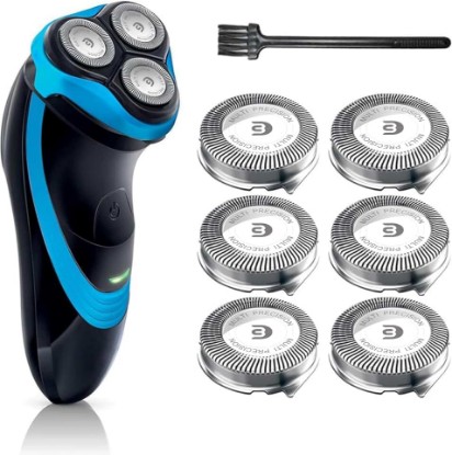 Picture of SH30 Replacement Heads for Philips Norelco Shaver Series 3000, 2000, 1000 | 6 PCS/Pack of SH30 Blades, Compatible with philips norelco 3900, 3600, 2400, 2600, S1560 and more, Easy cut and replace