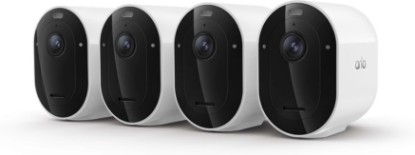 Picture of Arlo Pro Wireless Security Camera 2K HDR (6th Gen) - 4-Cam | 2K HDR video; Wireless outdoor; Rechargeable removeable battery; AI detection; Emergency Response; 1-mo Secure plan incl.