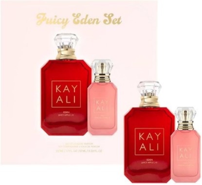 Picture of KAYALI Juicy Eden Perfume Duo Set (Eden Juicy Apple 01 Eau de Parfum, 50 ml & Eden Sparkling Lychee 39 Eau de Parfum, 10 ml)