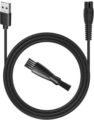Picture of MG3919 Charger, MG3919/50 Charger for Philips Norelco All-in-One 3000 | 3.3ft USB Charging Cable, Fast Charging, Durable & Portable, Ideal for Emergency & Travel, Gifts for Men, 1 Cleaning Brush