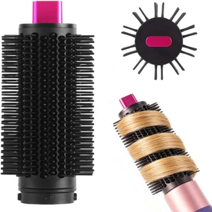 Picture of Upgraded Round Volumizing Brush Attachment for Dyson Airwrap HS01/HS05/HS08 for Fast Drying, Smooth Straightening, Big Curls & Add Volume