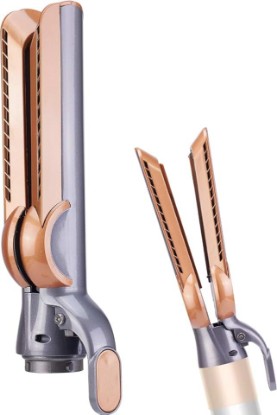 Picture of Airflow Attachment Compatible with Dyson Airwrap, Hair Smooth Attachment for Airwrap HS01 HS05 HS08, Hair Straightener Replacement Part No Heat Damage Smooth Finish Styling Tool Copper