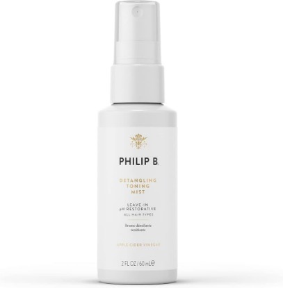 Picture of PHILIP B Detangling Toning Mist, 2 fl. oz. (60 ml) | Leave-In pH Restorative, Detangles, Leaves Hair Glossy, Smooth and Frizz-Free