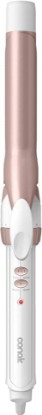 Picture of Conair Curling Iron, Double Ceramic, 1" Barrel, White/Rose Gold | Hair curler and hair waver for medium to long hair with 30 heat settings, built-in heat protection, a cool tip, and auto off