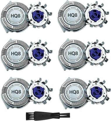 Picture of HQ8 Replacement Heads Compatible With Philips Norelco Hq8 Replacement Heads | HQ8 Upgraded Replacement Heads Compatible with Philips Norelco Aquatec Shavers, fits PT720, AT880, AT810, 7310XL and models