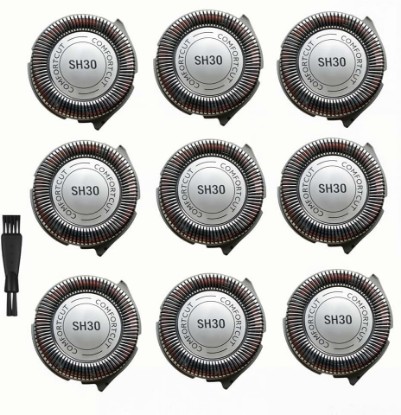 Picture of SH30 Replacement Heads Compatible with Philips Norelco Shaver Series 3000 | SH30 Replacement Blades Compatible with Philips Norelco Series 1000, 2000, 3000 Shavers, Fits 2400, 3600, 3800 Series Models