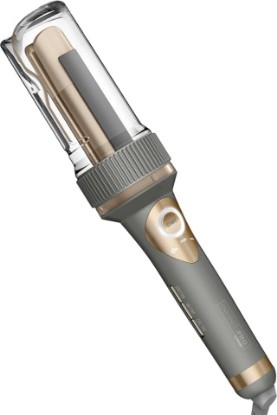 Picture of INFINITIPRO BY CONAIR Curl Secret Automatic Curling Iron - 1 1/4-inch Barrel - Hair Curler for All Hair Types and Medium to Long Hair Lengths - Dual Voltage for Worldwide Travel