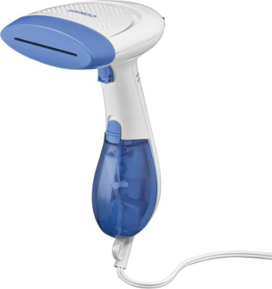 Picture of Conair Handheld Garment Steamer for Clothes, ExtremeSteam 1200W, Portable Handheld Design,White/Blue