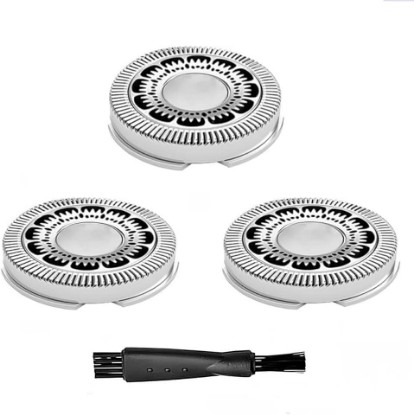 Picture of SH60 Replacement Heads Compatible With Philips Norelco 6000 Replacement Blades，SH60 Blades Compatible With Norelco Series 6000, S6810, S6820, S6850, S6880/81,Sh60 3Pack
