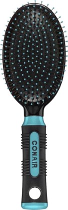 Picture of Conair Salon Results Hair Brush, Detangling Hair Brush for Men and Women, For All Hair Types, Metal Bristles and Cushion Base