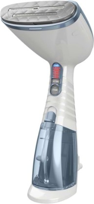 Picture of Conair Handheld Garment Steamer for Clothes, Turbo ExtremeSteam 1875W Fabric Clothes Steamers, Hand Steamer for Clothes, Portable Handheld Garment Steamers for Clothes, Handheld Steamer, Blue