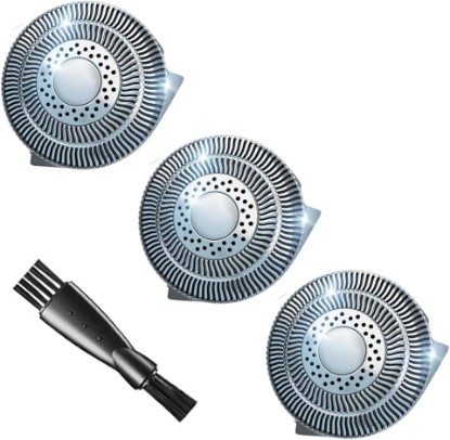 Picture of HQ9 Replacement Heads Compatible With Philips Norelco Hq9 Speedxl Replacement Heads HQ9070,PT920,8140XL,HQ9080,HQ8240 Etc Model 3-Pack Upgraded hq9 blade