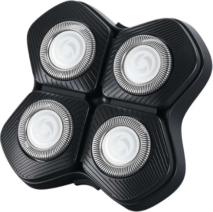 Picture of 4D Head Shaver Replacement Compatible with Ph-ilips Norelco Head Shaver Pro HS5980, HS7980, HS9980,Gentle to the skin, sharp cutting blade (Black/1 Pack)