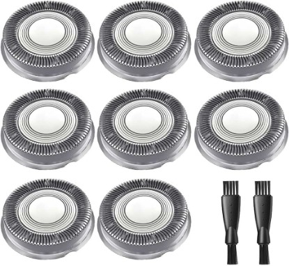 Picture of 8PCS Philips Norelco Head Shaver Pro 9000 Replacement Blades for HS9980 | for Philips Norelco Head Shaver Pro 5000 7000 9000 Series, Ultra-Sharp Blades, Fully Washable, No Pulling or Tugging