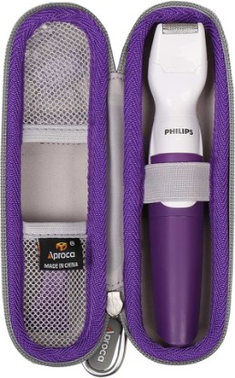 Picture of Aproca Case Compatible with Philips Beauty Bikini Genie Cordless Trimmer BRT383/50, Portable Storage Bag for Accessories (Only Case)