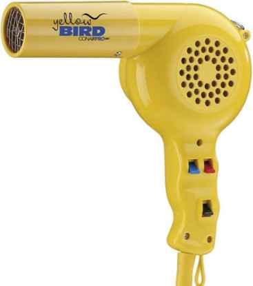 Picture of Conair Pro Yellow Bird Hair Dryer (Model: YB075W)