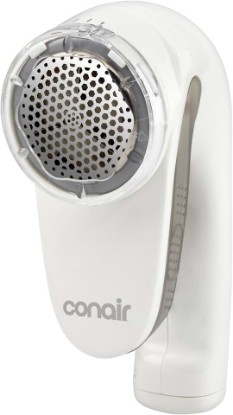 Picture of Conair Fabric Shaver & Lint Remover for Every Fabric, Rechargeable, 2" Head | Portable sweater shaver and fabric shaver for furniture with 3 depth settings, ergonomic handle, and a lint catcher