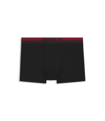Three-pack of degradé-waistband trunks