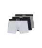 BOSS ONE three-pack of logo-waistband boxer briefs