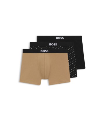 Three-pack of stretch-cotton boxer briefs