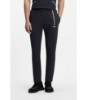 Active track pants in thermoregulating stretch gabardine